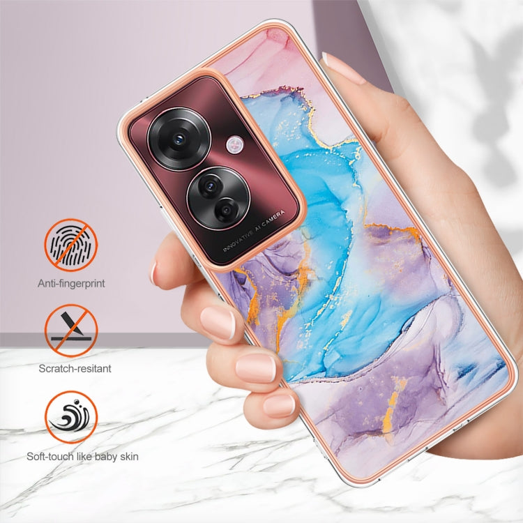 For OPPO Reno11 F 5G Global Electroplating IMD TPU Phone Case