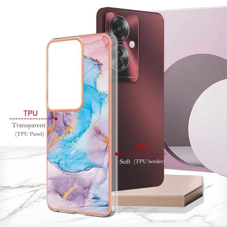For OPPO Reno11 F 5G Global Electroplating IMD TPU Phone Case
