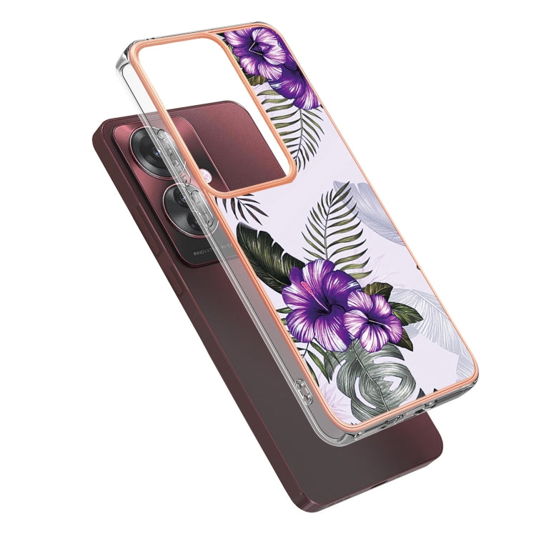 For OPPO Reno11 F 5G Global Electroplating IMD TPU Phone Case