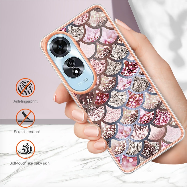 For OPPO A60 Electroplating IMD TPU Phone Case