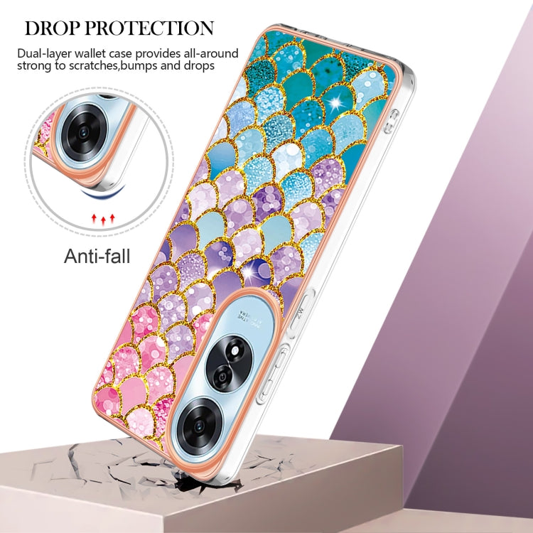 For OPPO A60 Electroplating IMD TPU Phone Case