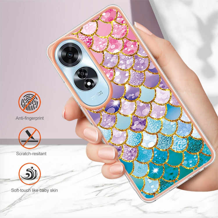 For OPPO A60 Electroplating IMD TPU Phone Case