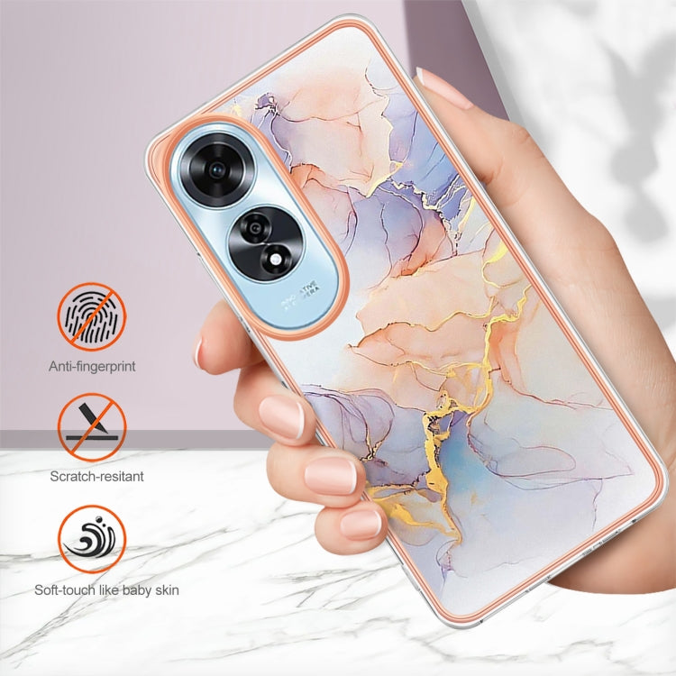 For OPPO A60 Electroplating IMD TPU Phone Case