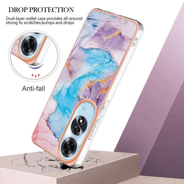 For OPPO A60 Electroplating IMD TPU Phone Case