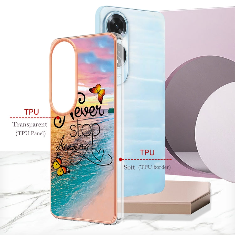 For OPPO A60 Electroplating IMD TPU Phone Case