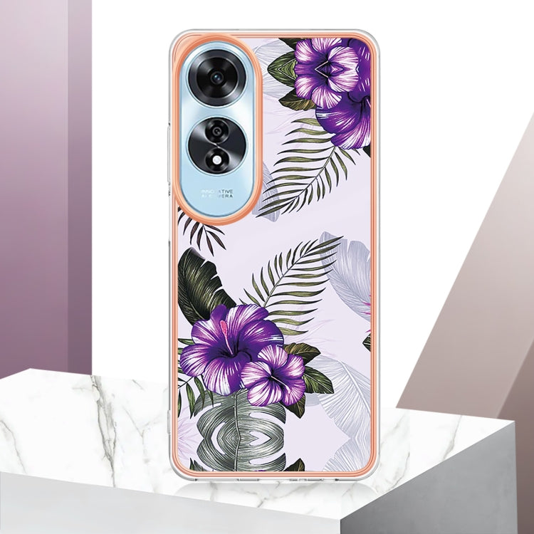 For OPPO A60 Electroplating IMD TPU Phone Case