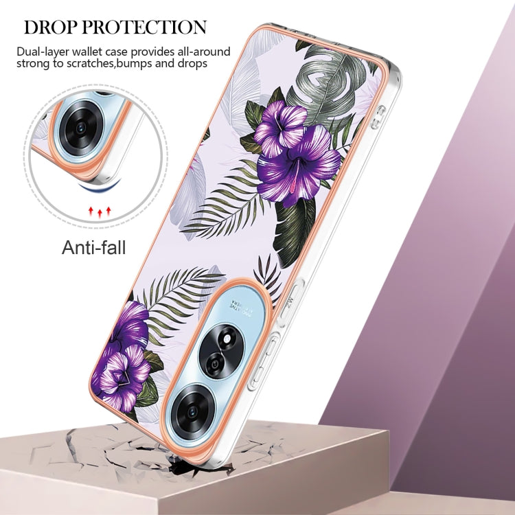 For OPPO A60 Electroplating IMD TPU Phone Case