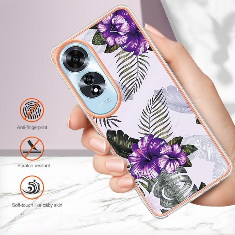 For OPPO A60 Electroplating IMD TPU Phone Case