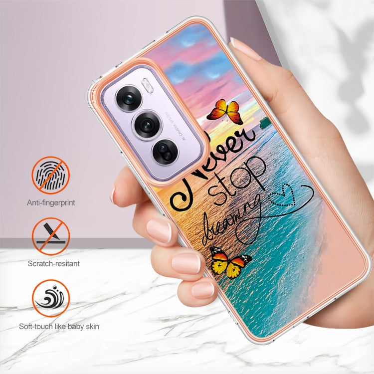 For OPPO Reno12 Pro Global Electroplating IMD TPU Phone Case