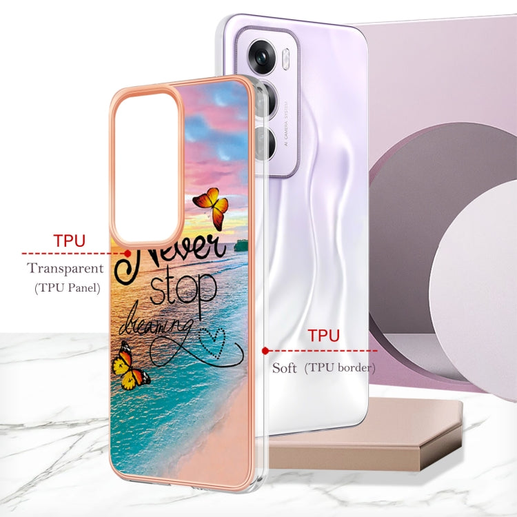 For OPPO Reno12 Pro Global Electroplating IMD TPU Phone Case