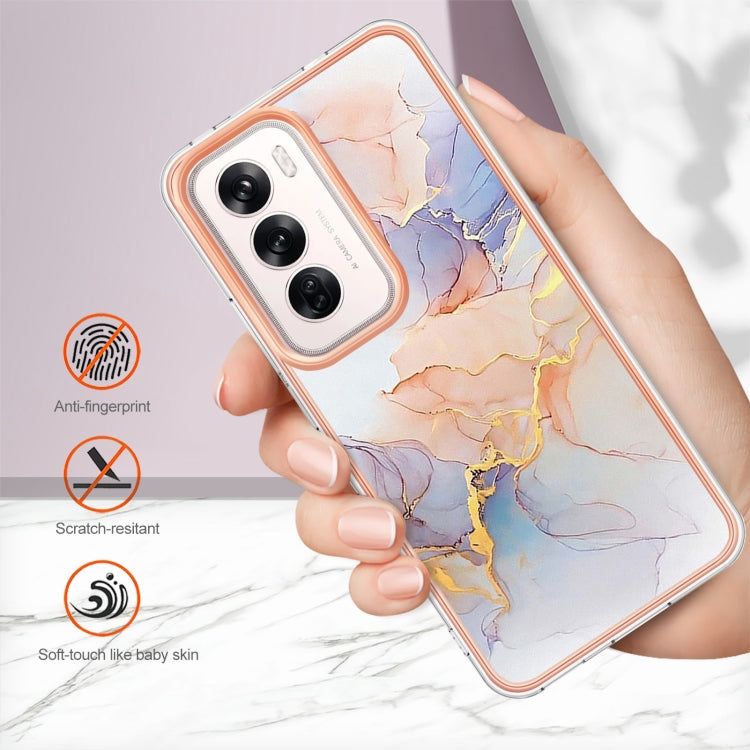 For OPPO Reno12 Global Electroplating IMD TPU Phone Case
