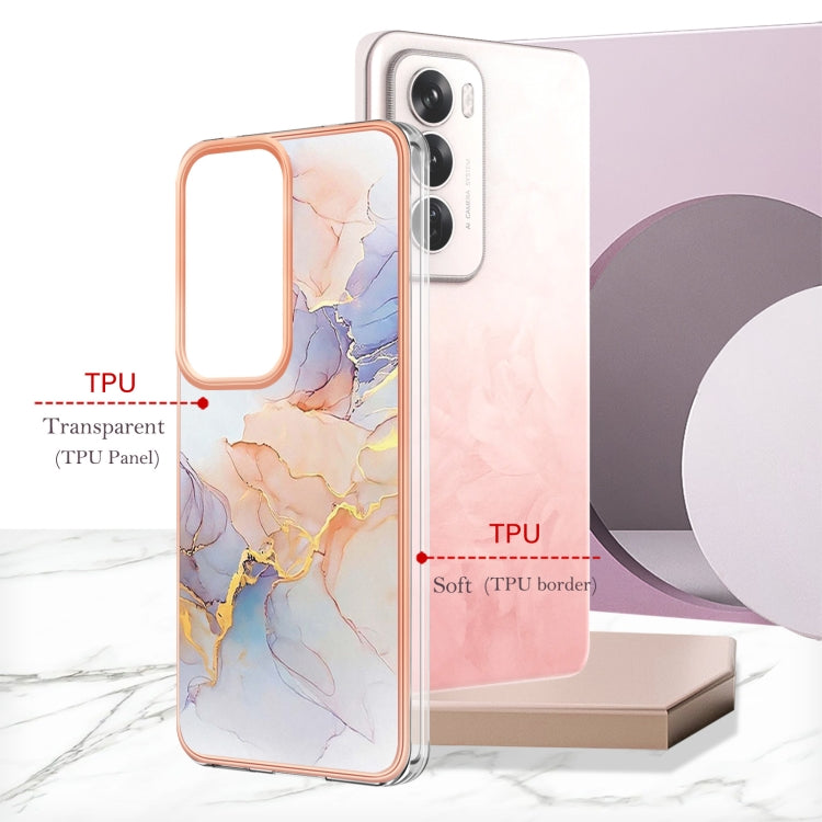 For OPPO Reno12 Global Electroplating IMD TPU Phone Case
