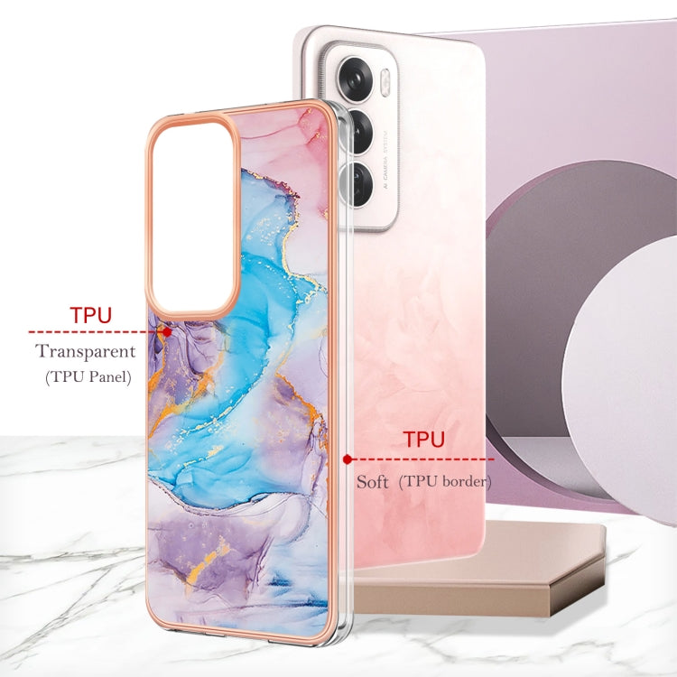 For OPPO Reno12 Global Electroplating IMD TPU Phone Case