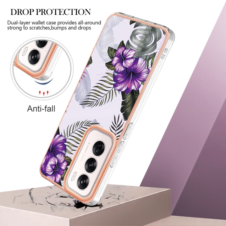 For OPPO Reno12 Global Electroplating IMD TPU Phone Case