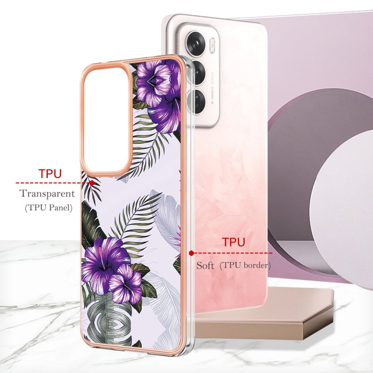 For OPPO Reno12 Global Electroplating IMD TPU Phone Case