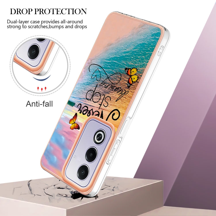 For OPPO A80 5G / A3 Pro Global Electroplating IMD TPU Phone Case