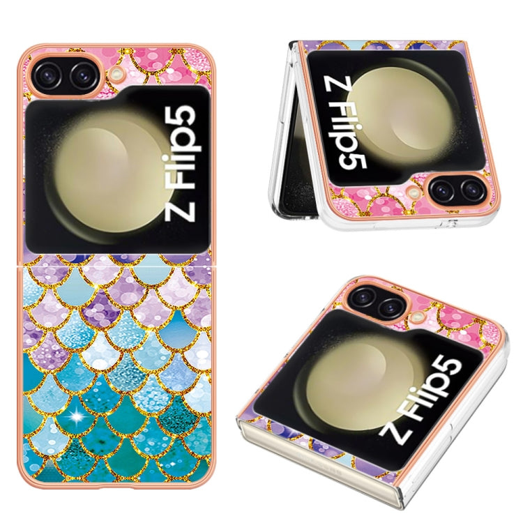 For Samsung Galaxy Z Flip5 Electroplating IMD TPU Phone Case