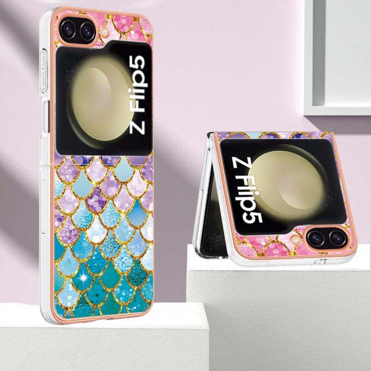 For Samsung Galaxy Z Flip5 Electroplating IMD TPU Phone Case