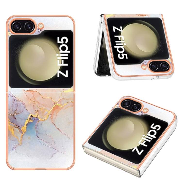 For Samsung Galaxy Z Flip5 Electroplating IMD TPU Phone Case