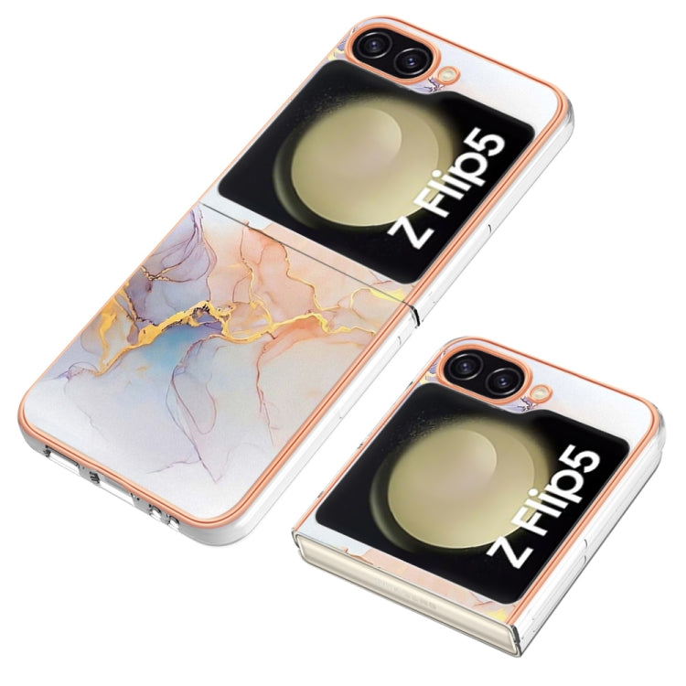 For Samsung Galaxy Z Flip5 Electroplating IMD TPU Phone Case
