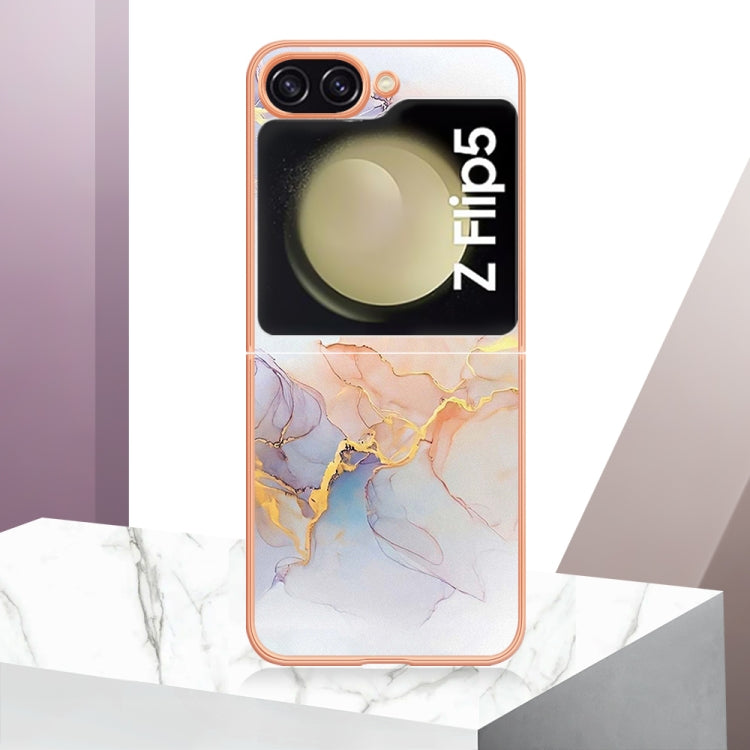 For Samsung Galaxy Z Flip5 Electroplating IMD TPU Phone Case