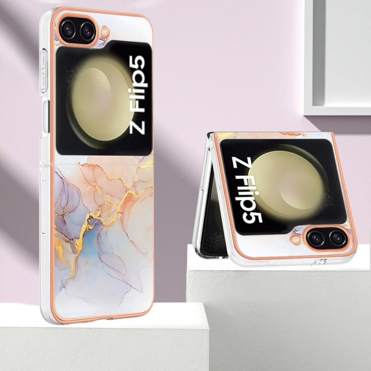 For Samsung Galaxy Z Flip5 Electroplating IMD TPU Phone Case