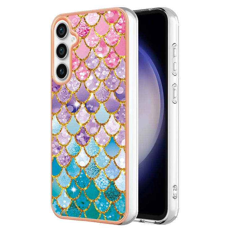 For Samsung Galaxy S23 FE 5G Electroplating IMD TPU Phone Case