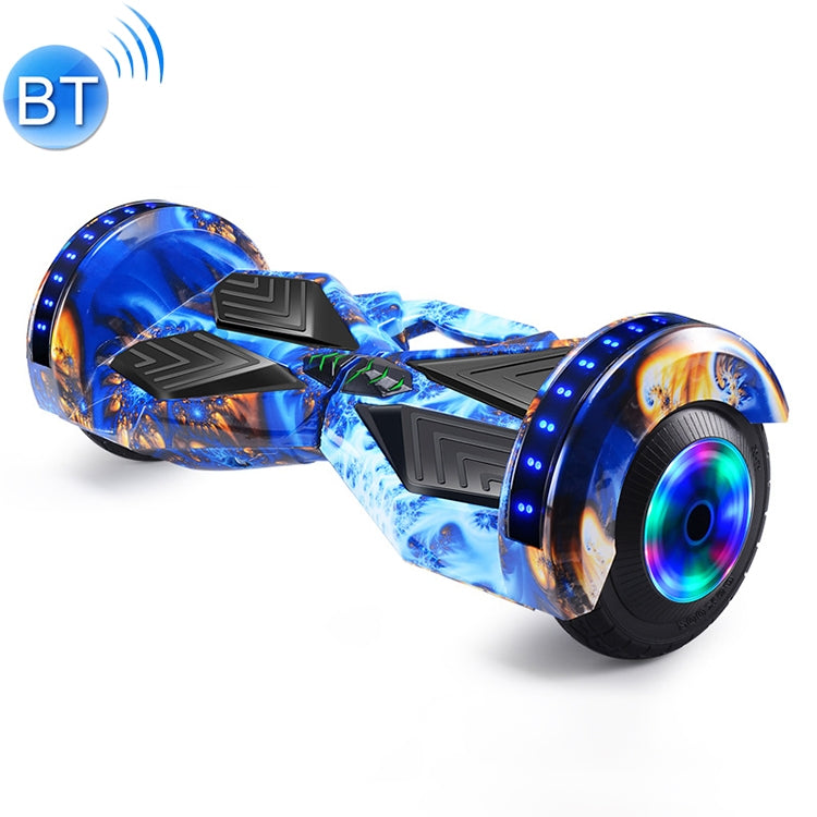 High Configuration Version Bluetooth Marquee Light Electric Balance Car Scooter Smart Twisted Car for Children and Adult, with 8 inch Luminous Wheel Tires