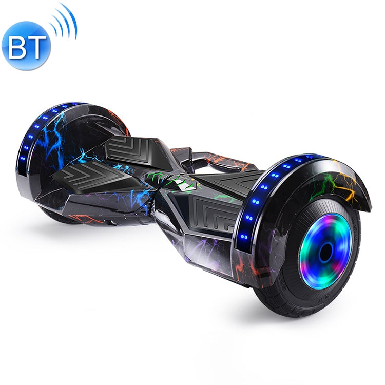 High Configuration Version Bluetooth Marquee Light Electric Balance Car Scooter Smart Twisted Car for Children and Adult, with 8 inch Luminous Wheel Tires
