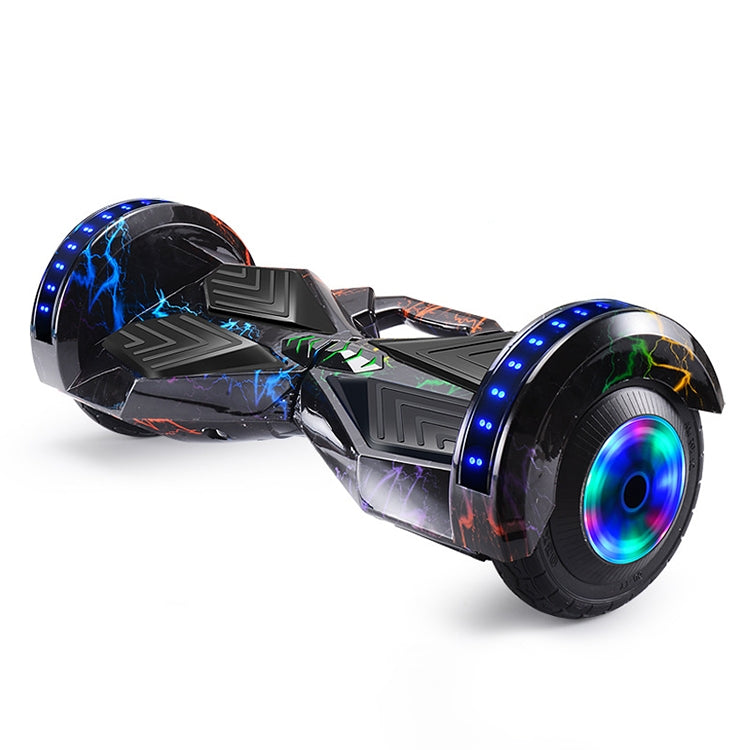 High Configuration Version Bluetooth Marquee Light Electric Balance Car Scooter Smart Twisted Car for Children and Adult, with 8 inch Luminous Wheel Tires