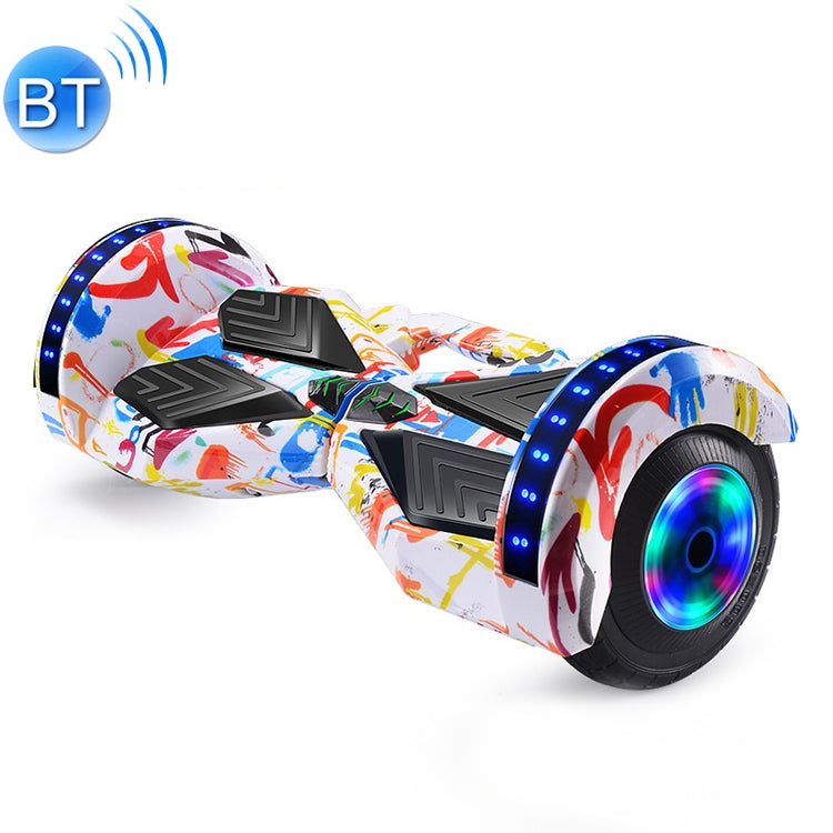 High Configuration Version Bluetooth Marquee Light Electric Balance Car Scooter Smart Twisted Car for Children and Adult, with 8 inch Luminous Wheel Tires