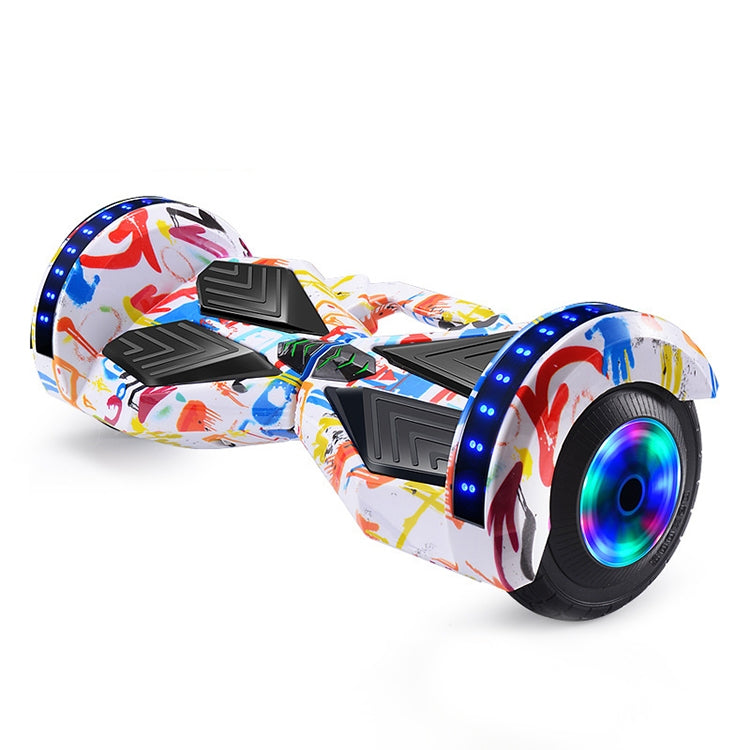 High Configuration Version Bluetooth Marquee Light Electric Balance Car Scooter Smart Twisted Car for Children and Adult, with 8 inch Luminous Wheel Tires