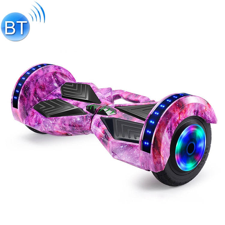 High Configuration Version Bluetooth Marquee Light Electric Balance Car Scooter Smart Twisted Car for Children and Adult, with 8 inch Luminous Wheel Tires