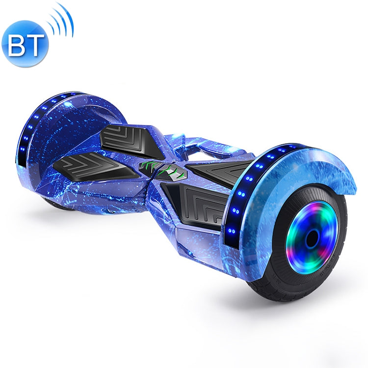 High Configuration Version Bluetooth Marquee Light Electric Balance Car Scooter Smart Twisted Car for Children and Adult, with 8 inch Luminous Wheel Tires