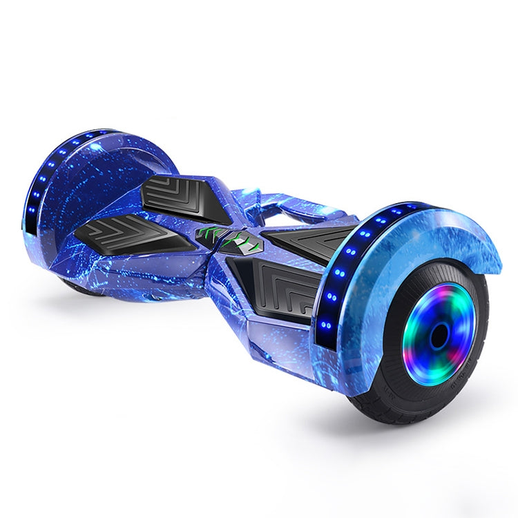 High Configuration Version Bluetooth Marquee Light Electric Balance Car Scooter Smart Twisted Car for Children and Adult, with 8 inch Luminous Wheel Tires