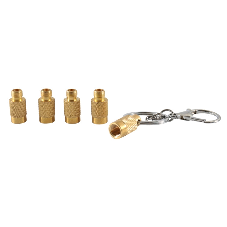A6633 Offroad Vehicles 4 in 1 Brass Tire Deflation Tool Tire Exhaust Valve with Valve Core