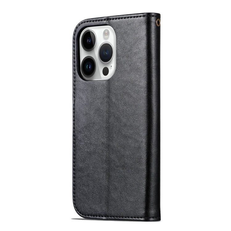 For iPhone 16 Pro AZNS Sheepskin Texture Flip Leather Phone Case