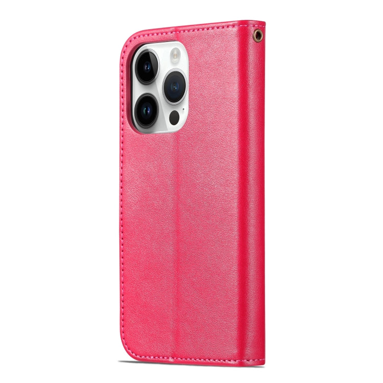For iPhone 16 Pro AZNS Sheepskin Texture Flip Leather Phone Case