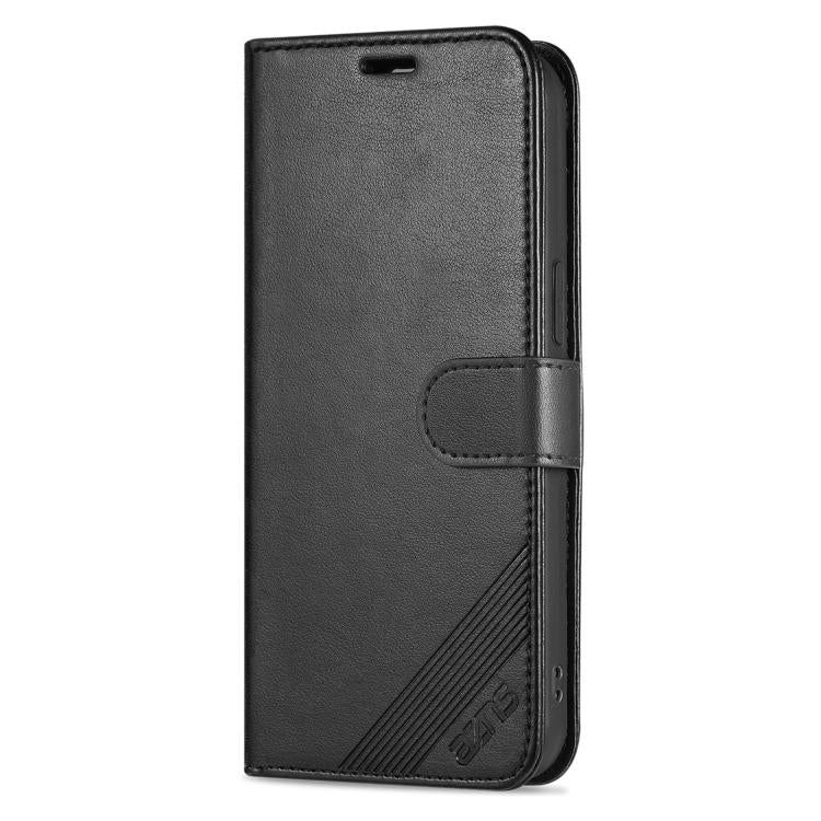 For iPhone 17e / 16e AZNS Sheepskin Texture Flip Leather Phone Case