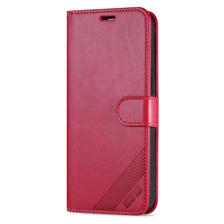 For iPhone 17e / 16e AZNS Sheepskin Texture Flip Leather Phone Case