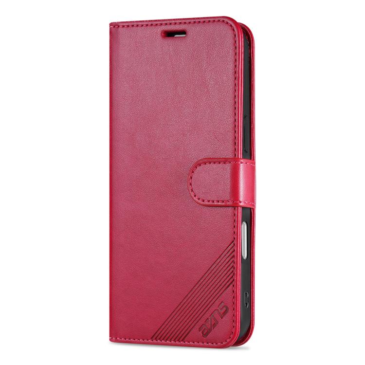 For iPhone 17 Pro Max AZNS Sheepskin Texture Flip Leather Phone Case