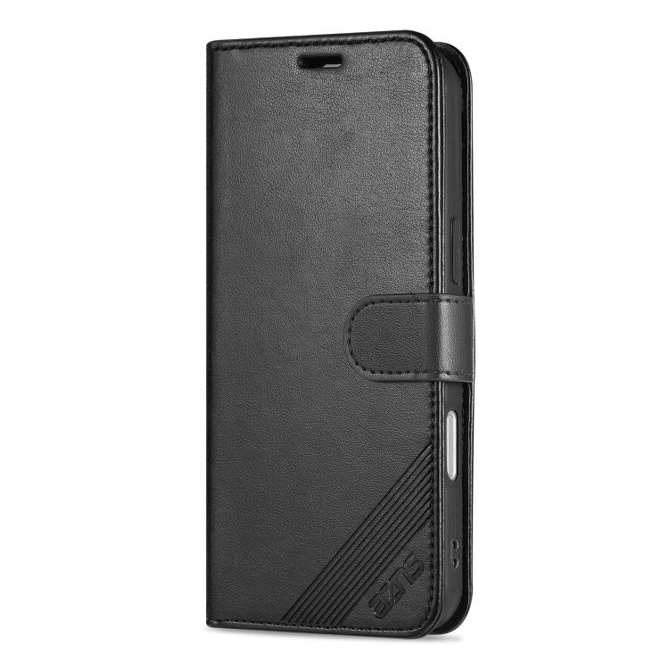 For iPhone 17 Pro AZNS Sheepskin Texture Flip Leather Phone Case