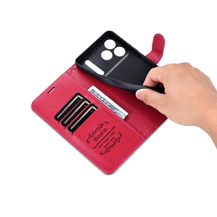 For iPhone 17 Pro AZNS Sheepskin Texture Flip Leather Phone Case
