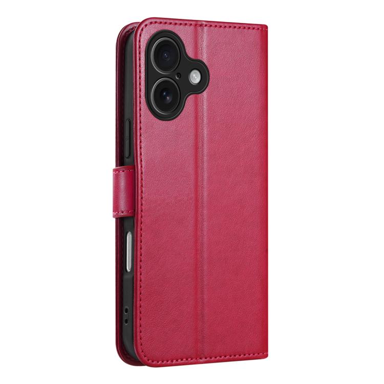 For iPhone 17 AZNS Sheepskin Texture Flip Leather Phone Case