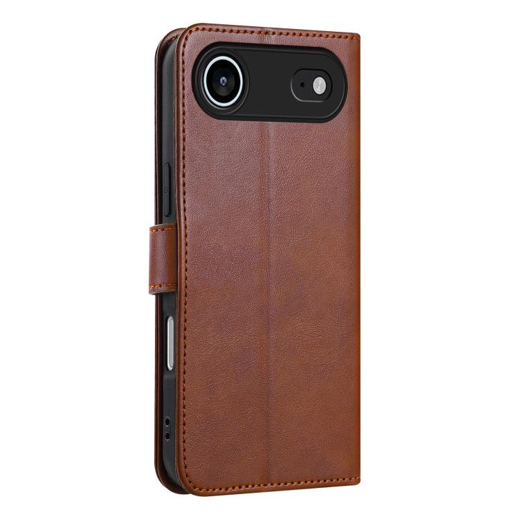 For iPhone Air AZNS Sheepskin Texture Flip Leather Phone Case