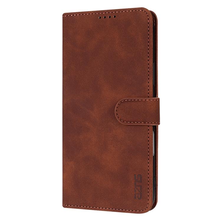 For iPhone 17 Pro Max AZNS Skin Feel Calf Texture Flip Leather Phone Case