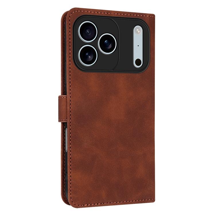 For iPhone 17 Pro Max AZNS Skin Feel Calf Texture Flip Leather Phone Case