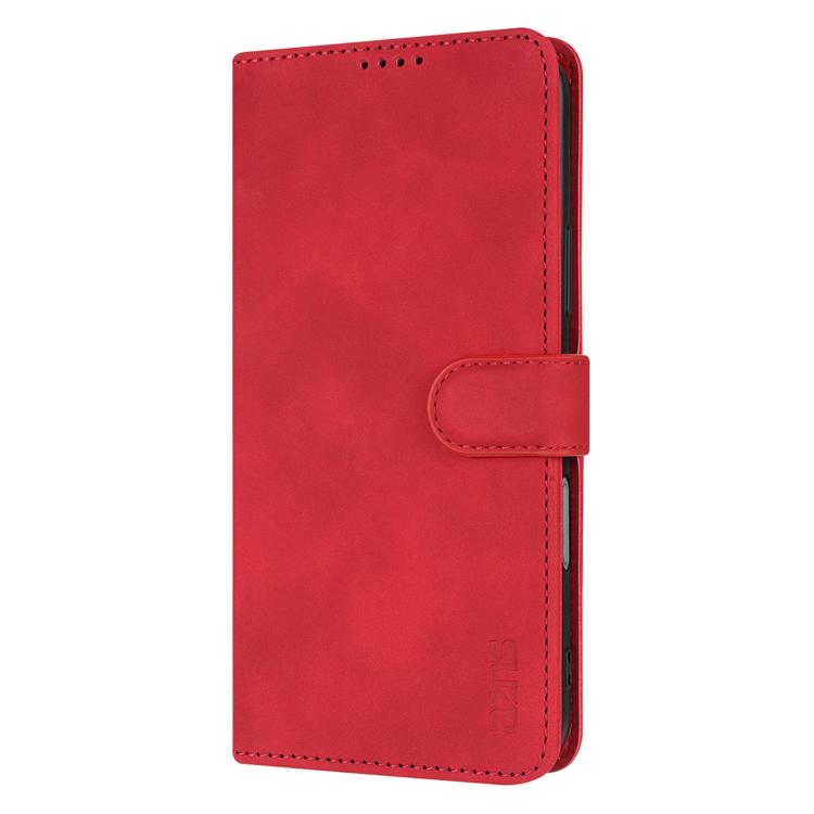 For iPhone 17 Pro Max AZNS Skin Feel Calf Texture Flip Leather Phone Case