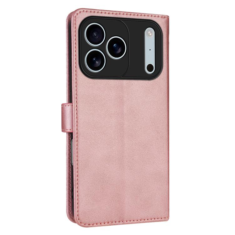 For iPhone 17 Pro Max AZNS Skin Feel Calf Texture Flip Leather Phone Case