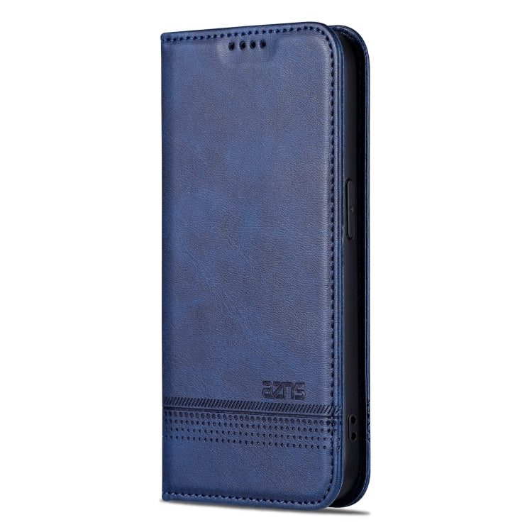 For iPhone 16 Pro Max AZNS Magnetic Calf Texture Flip Leather Phone Case